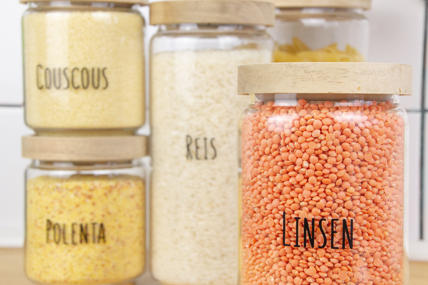 Küchenetiketten-Set (Classic) - Mokali Shop