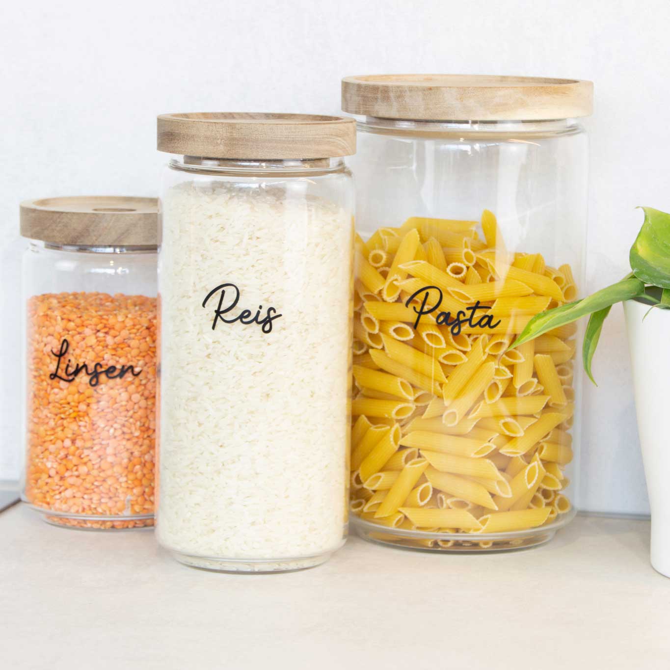 Küchenetiketten-Set (Handwriting) - Mokali Shop