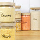 Küchenetiketten-Set (Handwriting) - Mokali Shop